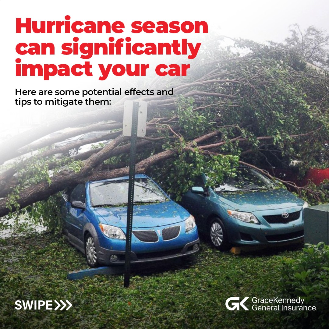 GKInsurance_ja's tweet photo. Hurricane season is almost here 🌧️🚗

Is your vehicle ready for the unexpected?

Strong winds, flooding, and flying debris can cause serious damage, but a little preparation can go a long way.

#Hurricanepreparedness #GKGI #Hurricaneseason #Motorinsurance https://t.co/AwLBttiUcs