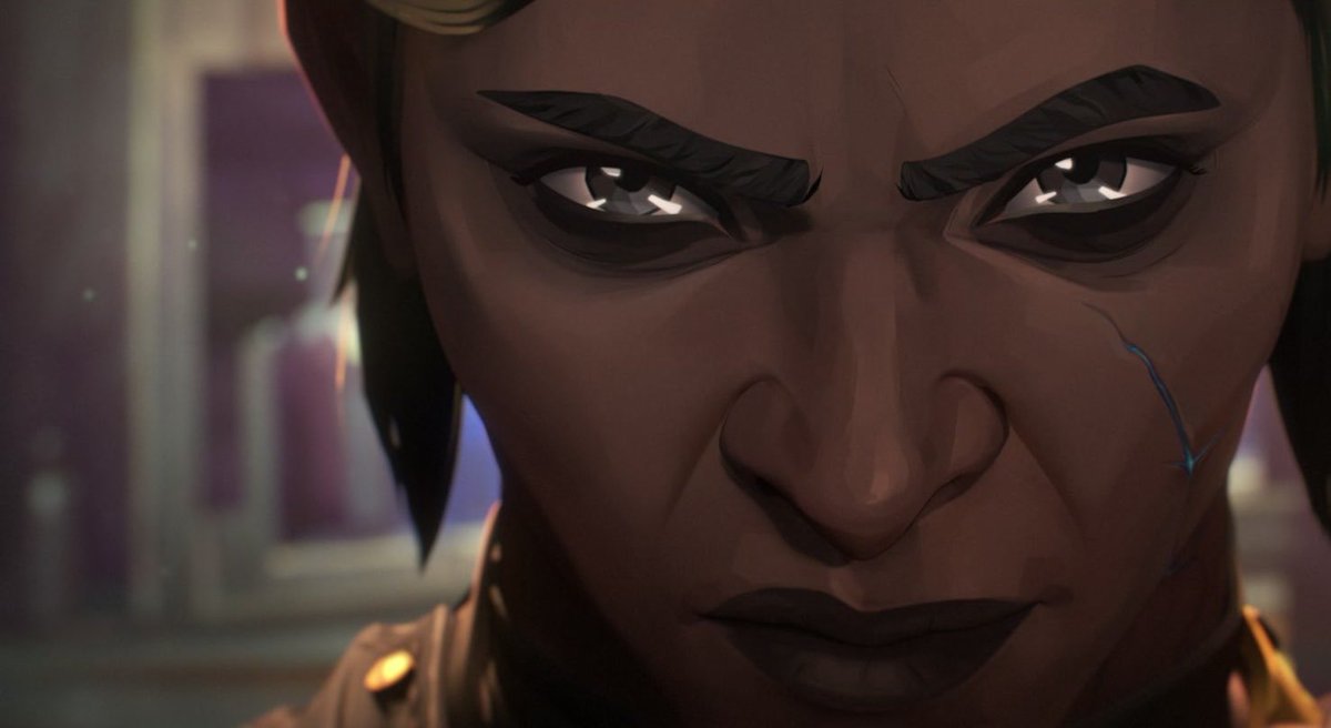 makoings's tweet photo. do y'all ever just....remember how you want sevika to be your gf??? i mean come on.... https://t.co/tiKkxOyBiB