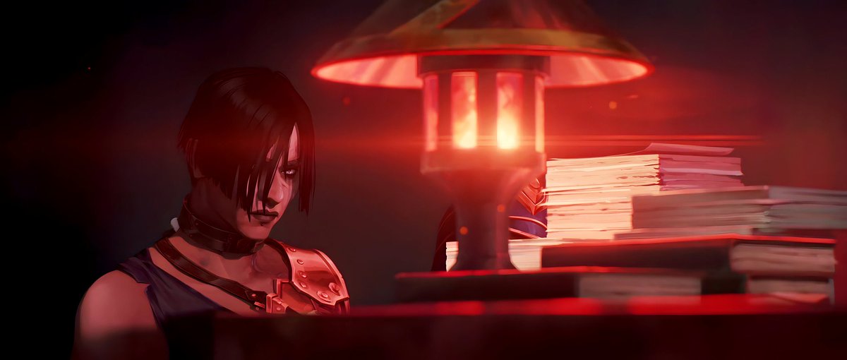 makoings's tweet photo. do y'all ever just....remember how you want sevika to be your gf??? i mean come on.... https://t.co/tiKkxOyBiB