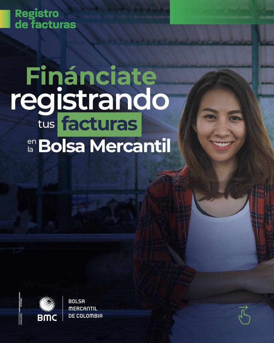 BolsaMercantil's tweet photo. ¿Necesitas liquidez para tu operación?
Registrar tus facturas POS o de comercialización en la Bolsa Mercantil te permite obtener liquidez inmediata y postergar el pago de la retención en la fuente.
 
Optimiza tu flujo de caja: https://t.co/AZAB2mCrkj https://t.co/g6R6RnKFZa
