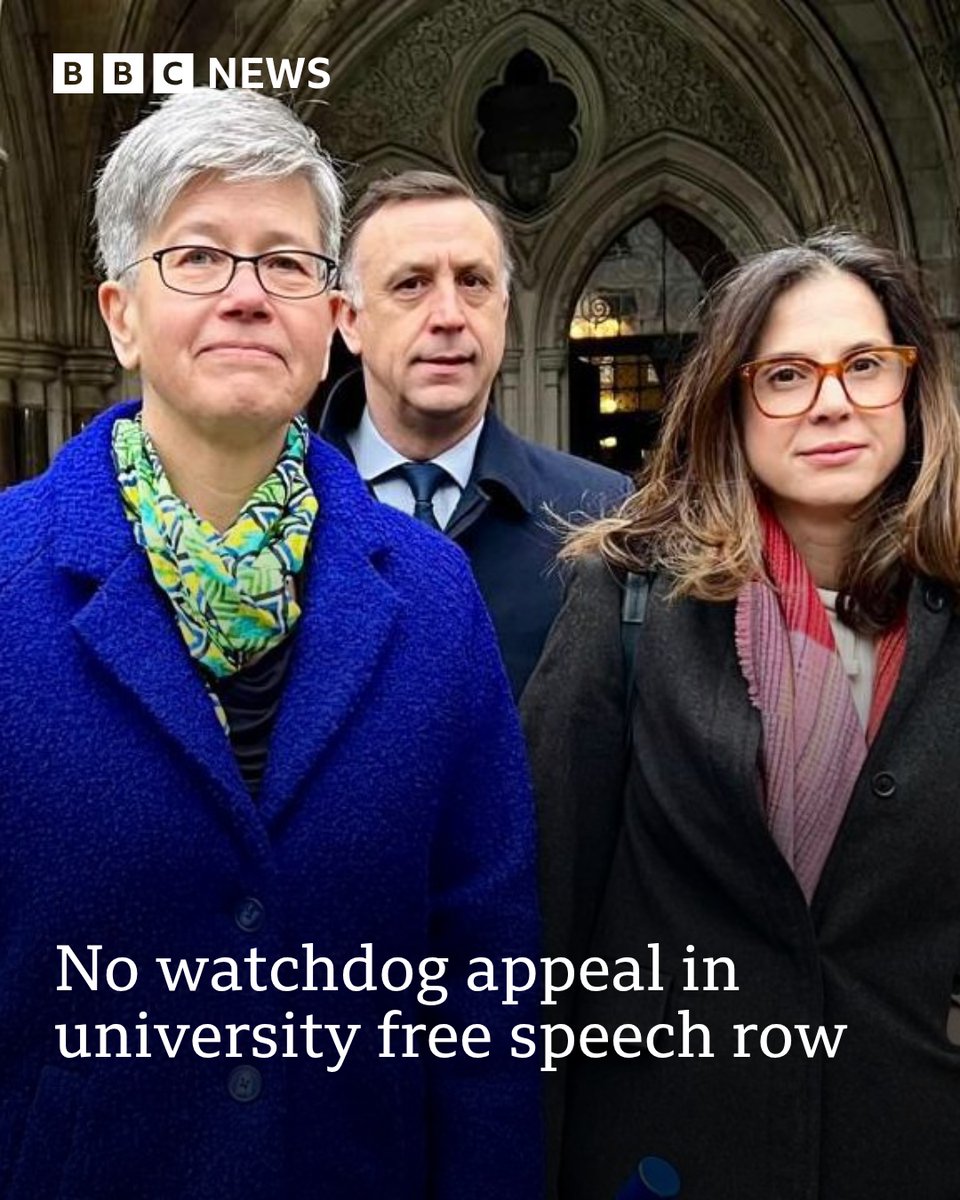 BBCSussex's tweet photo. The higher education watchdog will not appeal after a High Court ruling over its fine against the University of Sussex in a free speech row.

More here: https://t.co/w5ehiXpPbE https://t.co/PzJhZJE7nE