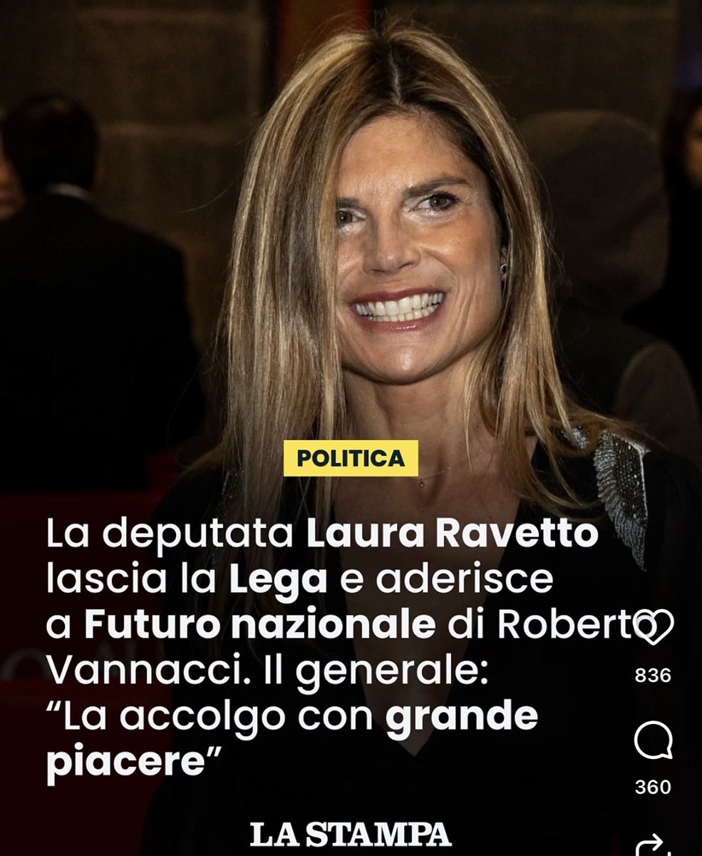 Laura Ravetto tweet media
