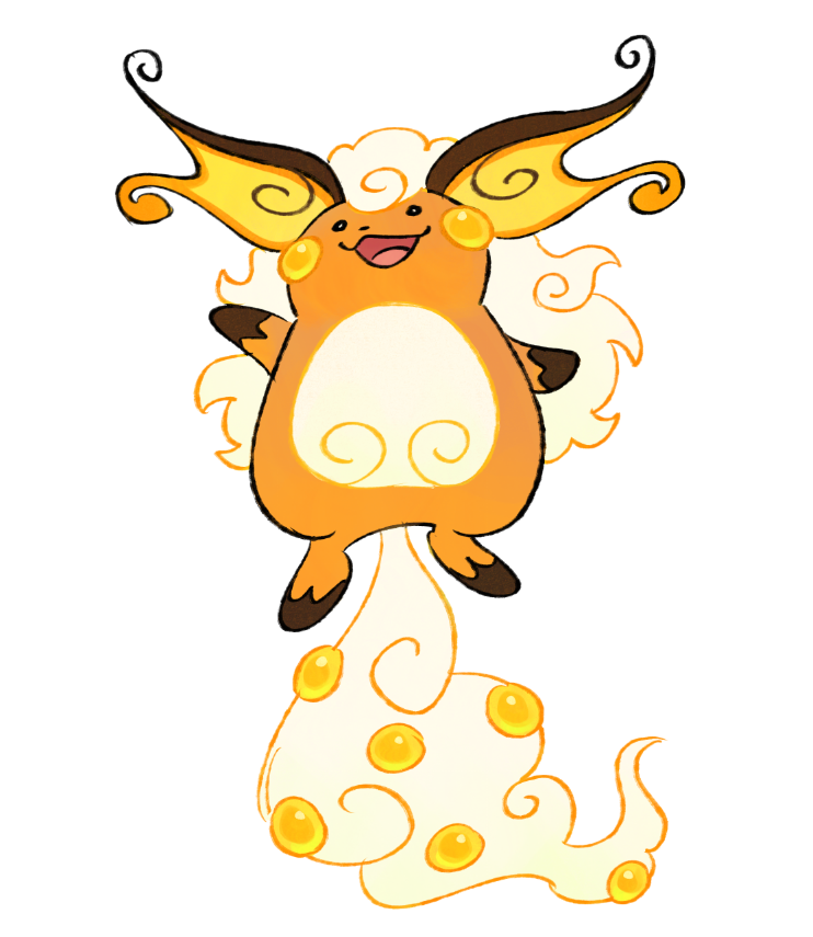 theesleepy_'s tweet photo. #stoneswap i love raichu but i hate the mega raichu designs sooo i swapped Raichunite for Ampharosite https://t.co/w7YWsbQl4E