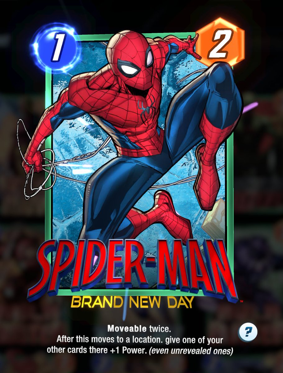 MarvelSnapBugle's tweet photo. SPOILERS AND DATAMINES!!!
New datamined cards! https://t.co/OC5dgdmdvH