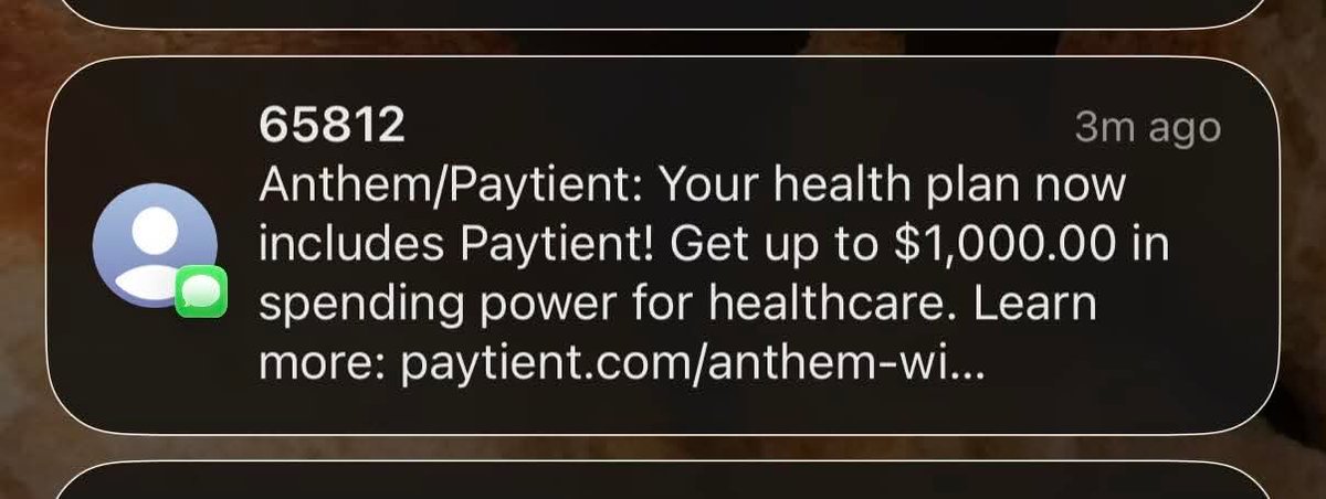 CarlyDanger's tweet photo. Cool, my very expensive dogshit health plan from the marketplace now comes with Klarna for healthcare. Are we great yet? https://t.co/s9LYMHrzHW