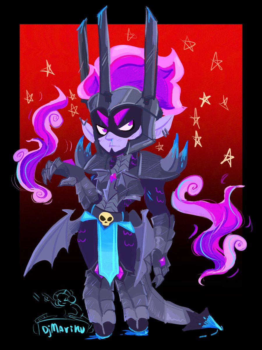 DjMariku's tweet photo. Nighty night, knights.

#BrawlStarsArt https://t.co/Vv9oJaw5p1