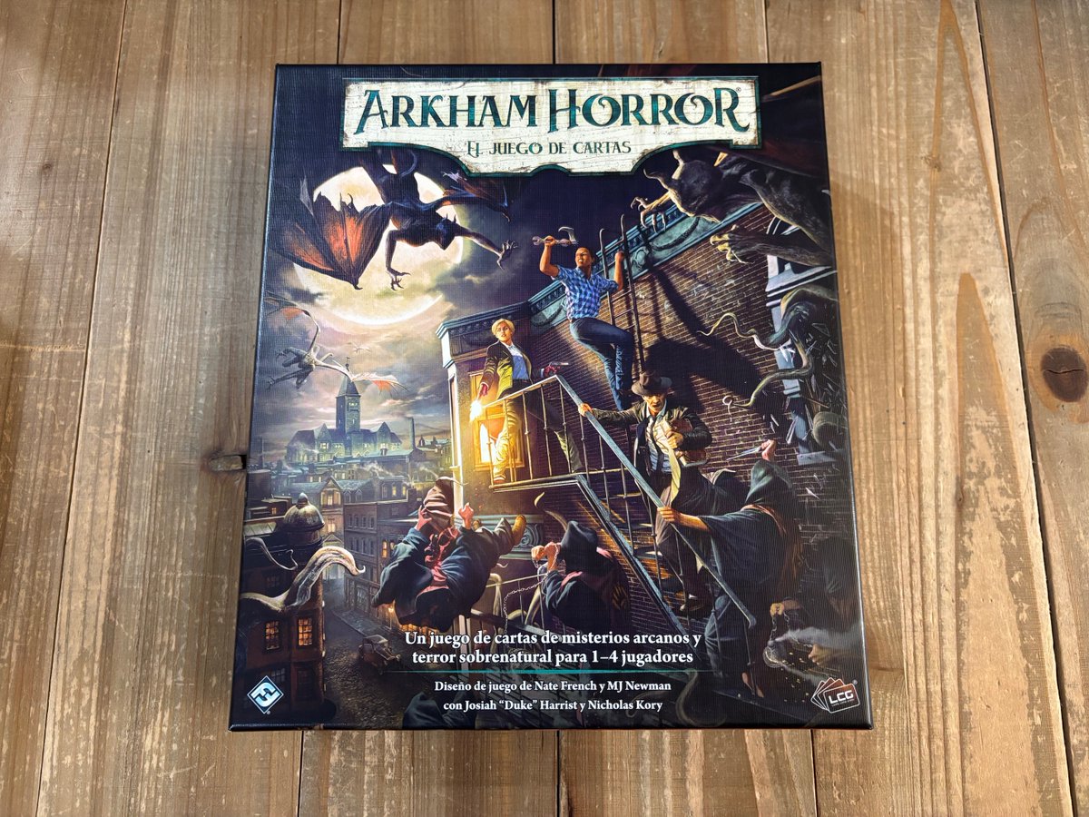 jariegocollects's tweet photo. Arkham Horror: el juego de cartas #LCG agotado en distribución.

Consigue tu copia en nuestra web!
https://t.co/czSRxZw1ms

Visita El Loft y llévate una promo de regalo!

#arkhamhorror #cardgames @FFGames_ES @Asmodee_es #mitos #cthulhu #collectors https://t.co/YxEaEZQQDD