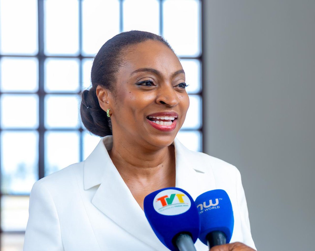 presidencecstg's tweet photo. En marge des travaux de la troisième édition du forum d’affaires Biashara Africa ouverts ce 18 mai 2026 à Lomé, le Président du Conseil, SEM @FEGnassingbe, a reçu la ministre nigériane de l’Industrie, du commerce et de l’investissement, Dr Jumoke Oduwole, prochaine présidente du Conseil des ministres de la Zone de libre-échange continentale africaine #ZLECAf

https://t.co/1azM42MHvk