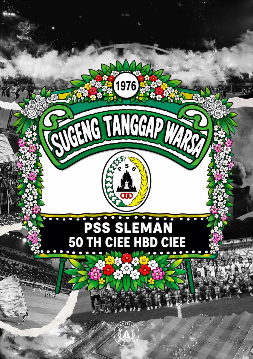 CAPITALE_1976's tweet photo. JAYALAH PSS SLEMAN! https://t.co/UzVXpfXiuA