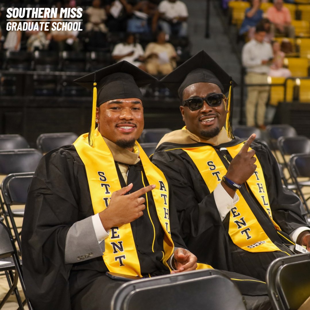 USM_GradSchool's tweet photo. 🎓 Congratulations to our Doctoral, Specialist, and Master’s graduates!

#southernmissgraduateschool #usmgraduateschool #smttt🦅 https://t.co/iM1bWYKcnB
