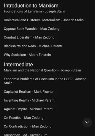 AlexGar1917's tweet photo. Esto es como esa "Introducción al Marxismo" que no tenía ni a Marx ni Engels (¡vaya, ni Lenin!), si no solo a Mao, Stalin, y si acaso a figuras como Davis o Einstein.

La diferencia es que ese post era meme, pero este sujeto genuinamente recomienda a gente como Sisón como paso + https://t.co/0SYIDzJinp