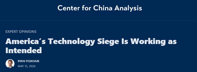 AIPB_org's tweet photo. "There is a world of difference between building a model and serving it to the planet."

@RyanFedasiuk @AEI argues that China's compute shortages show US export controls are largely working - now the US needs to plug the gaps. https://t.co/IREEgbqaHJ