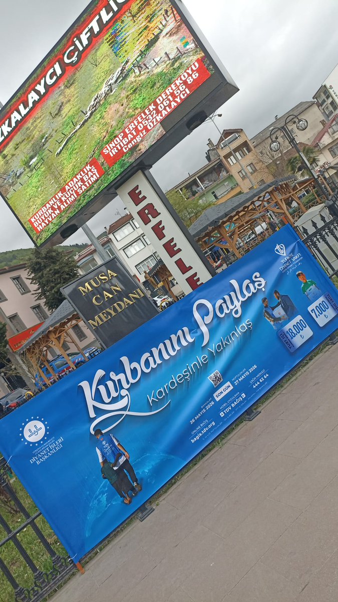 ErfelekMuftuluk's tweet photo. 📌 Kurban, Hz. İbrahim’in sadakati ve Hz. İsmail’in teslimiyetinin ifadesidir.

#KurbanınıPaylaş Kardeşinle Yakınlaş

👉Kurbanlarınızı TDV'mızın https://t.co/mE5e6bAxVf internet adresinden, #mobil bağış uygulamasından, #müftülüğümüzden #banka ve #PTT şubelerinden yapabilirsiniz. https://t.co/Nsj8R3r45S