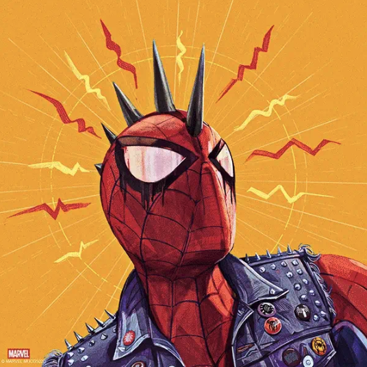 itsfullofpixels's tweet photo. Oliver Barrett "Spider-Punk" 3D Flip Lenticular via @Bottlenecknyc #bng https://t.co/ORk2VBcnfB