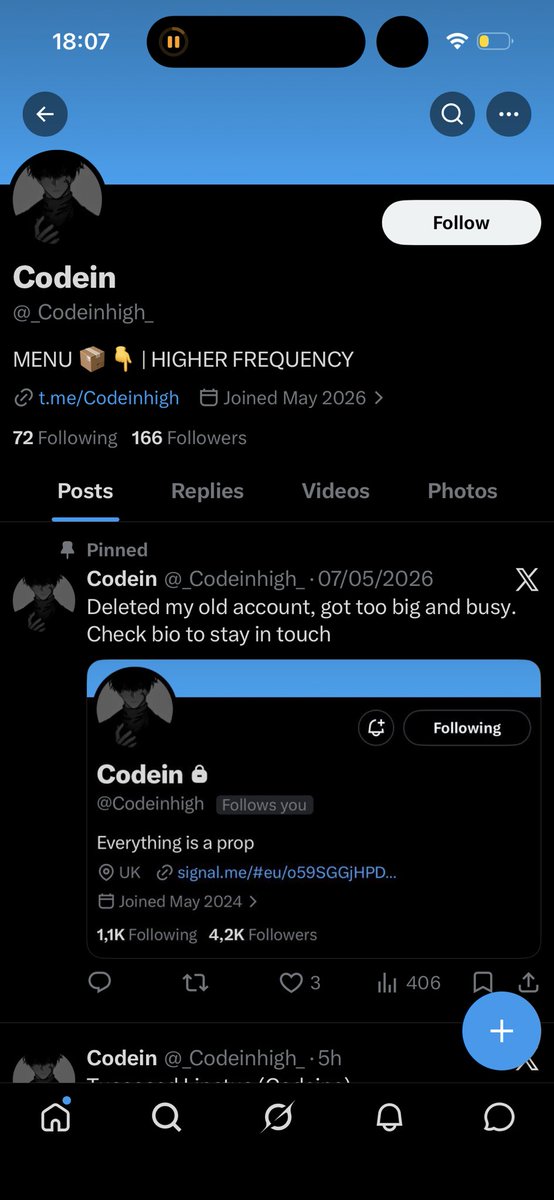 gutzindulgence's tweet photo. Fake acc!!!! REAL twitter acc is: @codeinhigh https://t.co/AVKATAKtvG
