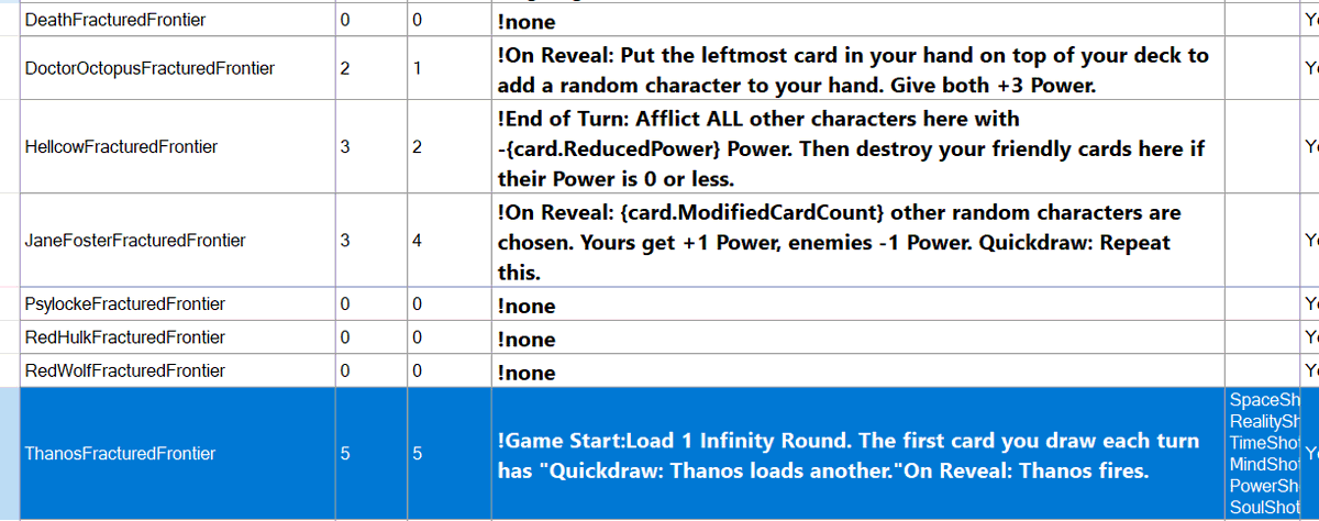 MarvelSnapBugle's tweet photo. More cards https://t.co/tRnxckNPmA