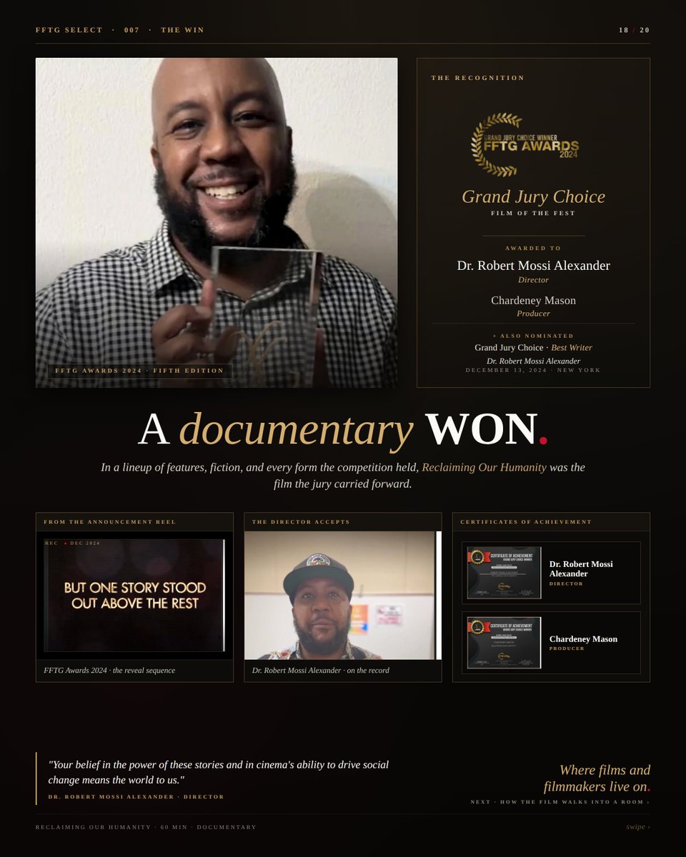 FFTG Awards Film Fest® tweet media