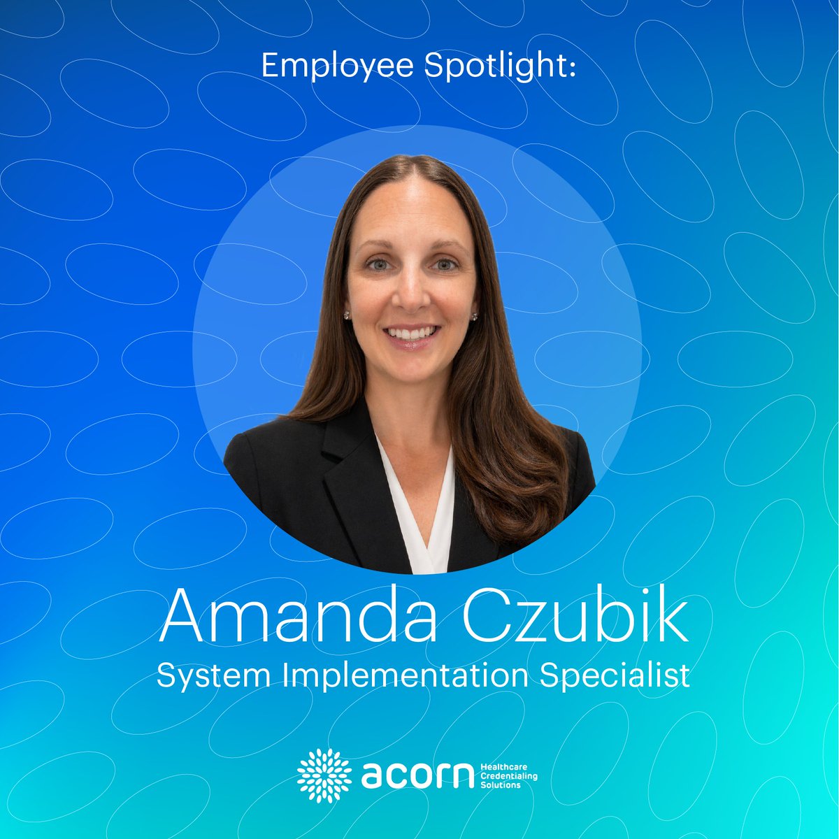 AcornCred's tweet photo. Acorn is excited to welcome Amanda Czubik, who is helping healthcare teams replace ambiguity with clarity by improving provider operations so teams move faster and patients access care sooner.

Read her story: https://t.co/OFzYcP5oCb

#HealthcareOperations #Credentialing https://t.co/XvrPqHTBn1