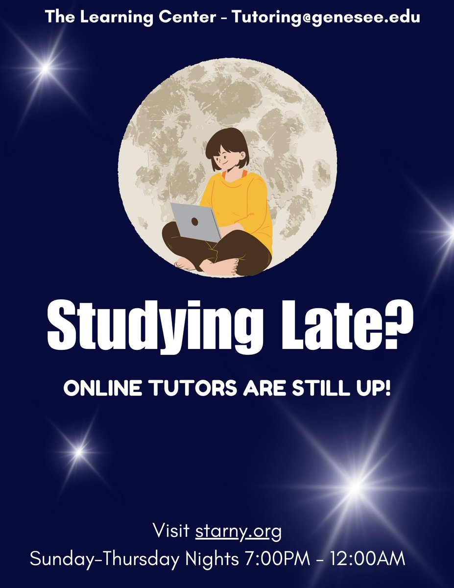 sunygcc's tweet photo. Summer tutoring is available, online and in person with the Learning Center

Additional online services are available through STAR-NY. https://t.co/2nGMwfozKX