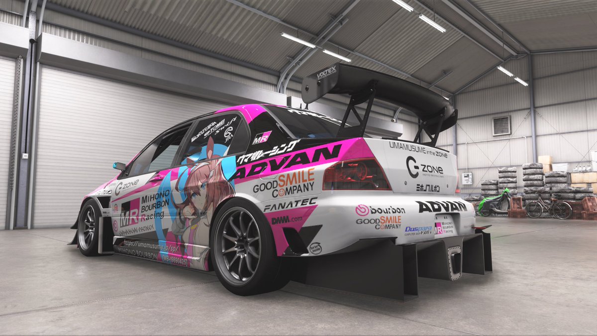 sakura_bcnr33's tweet photo. ランサーエボリューションTA♪

FH5からグループ化したデータを持ち込んでミホノブルボン仕様にしてみた☺️

微調整は必要だがそこまで手間はかからないかな...

共有コード【774 161 126】

#ForzaHorizon６ https://t.co/bBqXdZEyr4