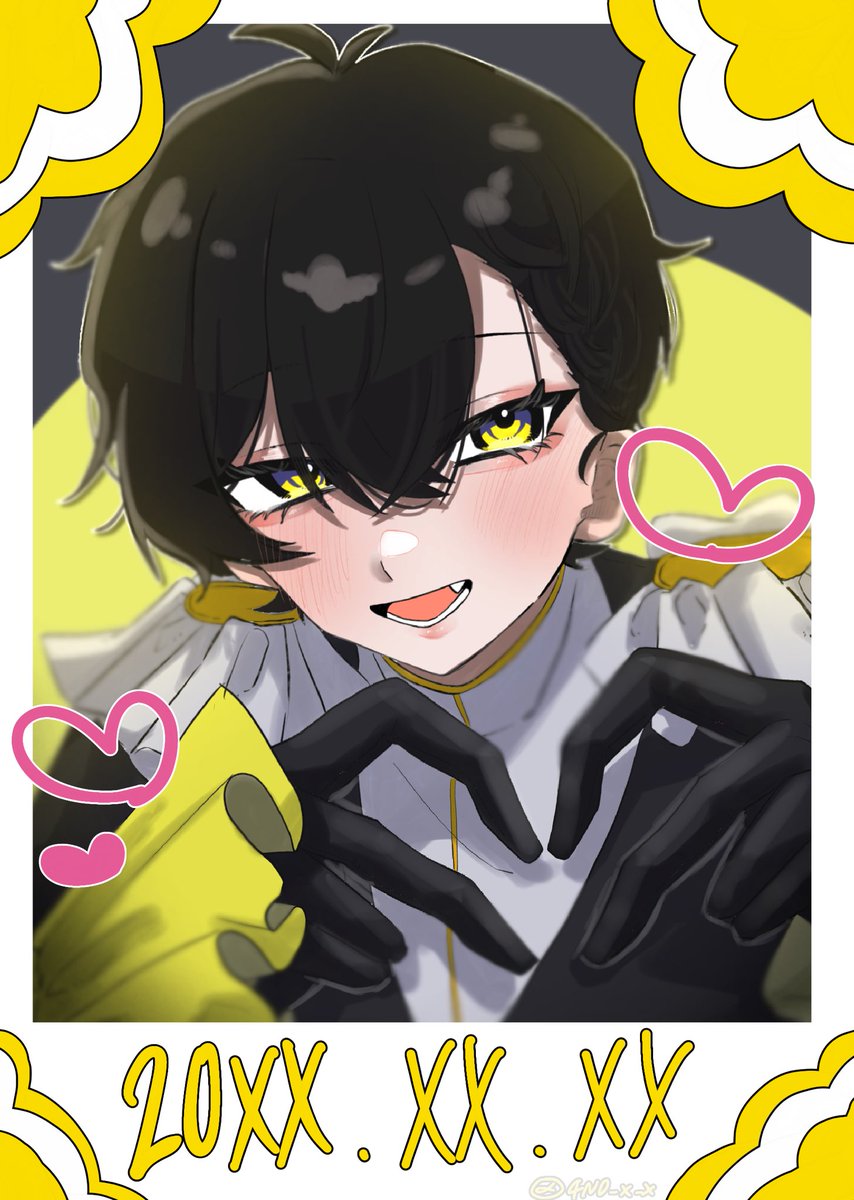 4N0_x_x's tweet photo. #推し成りFA
＄ﾊﾟﾛ 社長チェキ風幻覚絵 https://t.co/78qfl0gJhX