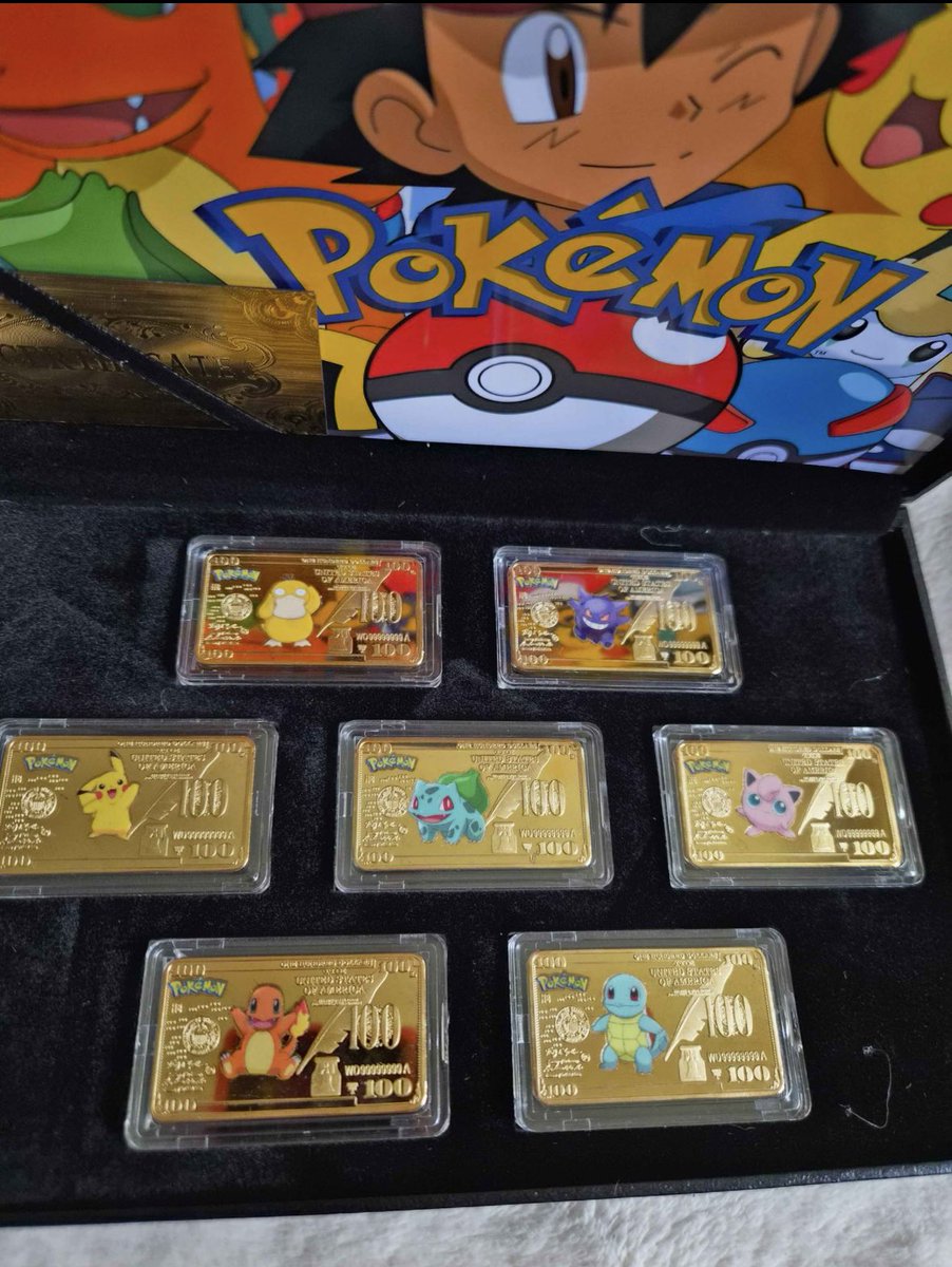 Hightv's tweet photo. CRAZY POKÉMON PICKUP:👇

I was on my way to a Pokémon vending machine and took some side streets because of the traffic in LA. I saw a garage sale, pulled over, and found this hidden in a box. They wanted $40, but I talked them down to $20 by saying I didn’t know if it was real or fake. I’ve looked online and can’t find anything like it.

Does anyone know if this is real?