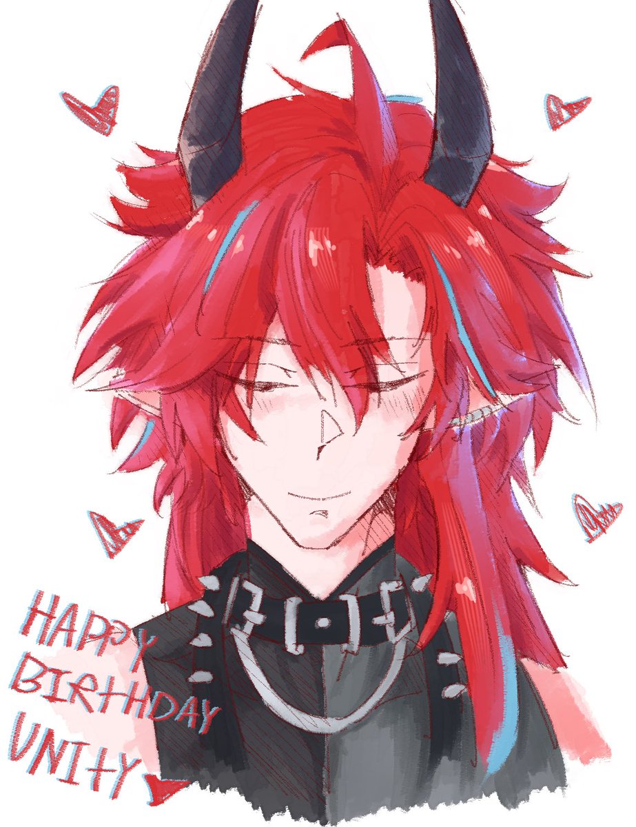 RllyUnity's tweet photo. HUGE HUGE HUGE thank you to @Niron_Legacy for the amazing birthday art!! Very sweet and funny XD thank you so much 🧡 https://t.co/FYSrKlXt2C