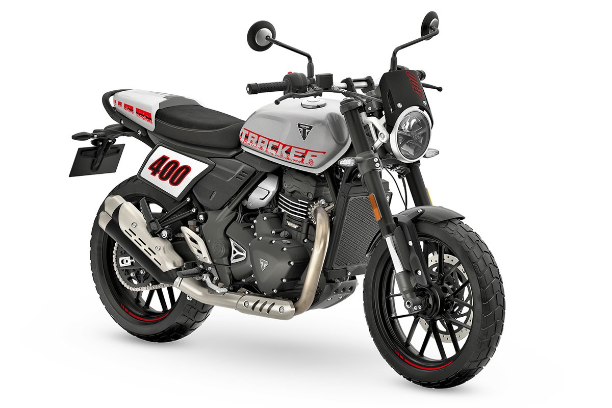 Moto_History's tweet photo. The new Triumph Tracker 400 should come over to the US as this style of motorcycle is desired here.  #triumphmotorcycles  #trackermotorcycles  #britishmotorcycles  #factorycustommotorcycles  #britishmotorcycles  #smallmotorcycleenthusiasts https://t.co/6ezDPeiPxn