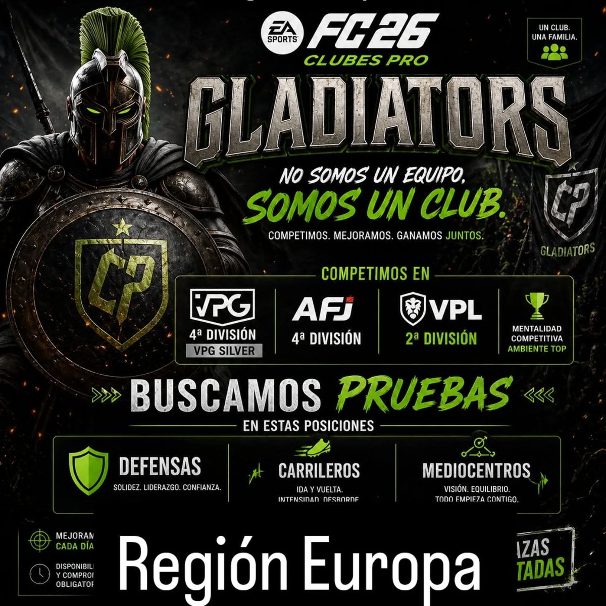 Gladiators tweet media