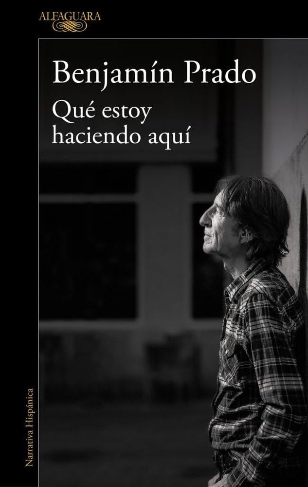 Sergbar's tweet photo. «...uno de los errores que cometemos es pensar que que podemos elegir las cosas. Como creo que dice mi autobiografía, las cosas me han ido eligiendo a mí.»

✍🏼 @BernaGHarbour entrevista a @pradobenjamin desde @Barbitaniafest a propósito de la publicación de sus  memorias 'Qué estoy haciendo aquí ' @AlfaguaraES