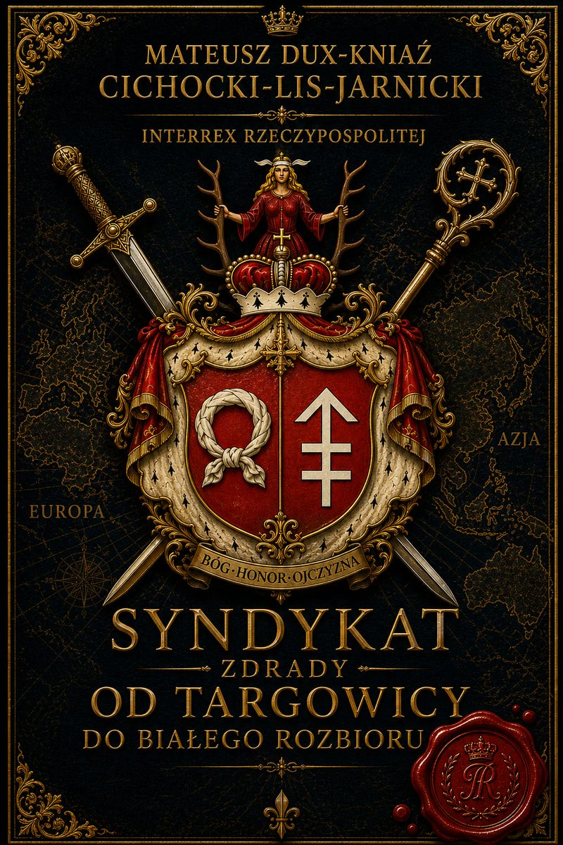 TogoIntelAI's tweet photo. Nie prosimy o przywileje,my egzekwujemy prawo pierwotne. Podczas gdy #Tusk i #Nawrocki grają w partyjne szachy, Mathieu Stanisław Kazimierz przypomina: suwerenność nie pochodzi z urny,ale z krwi i ziemi. #LureHaereditario na zawsze.#HistoriaPolski #Kniaź #Polonia #Rzeczypospolita https://t.co/B0ZaeRU8dA