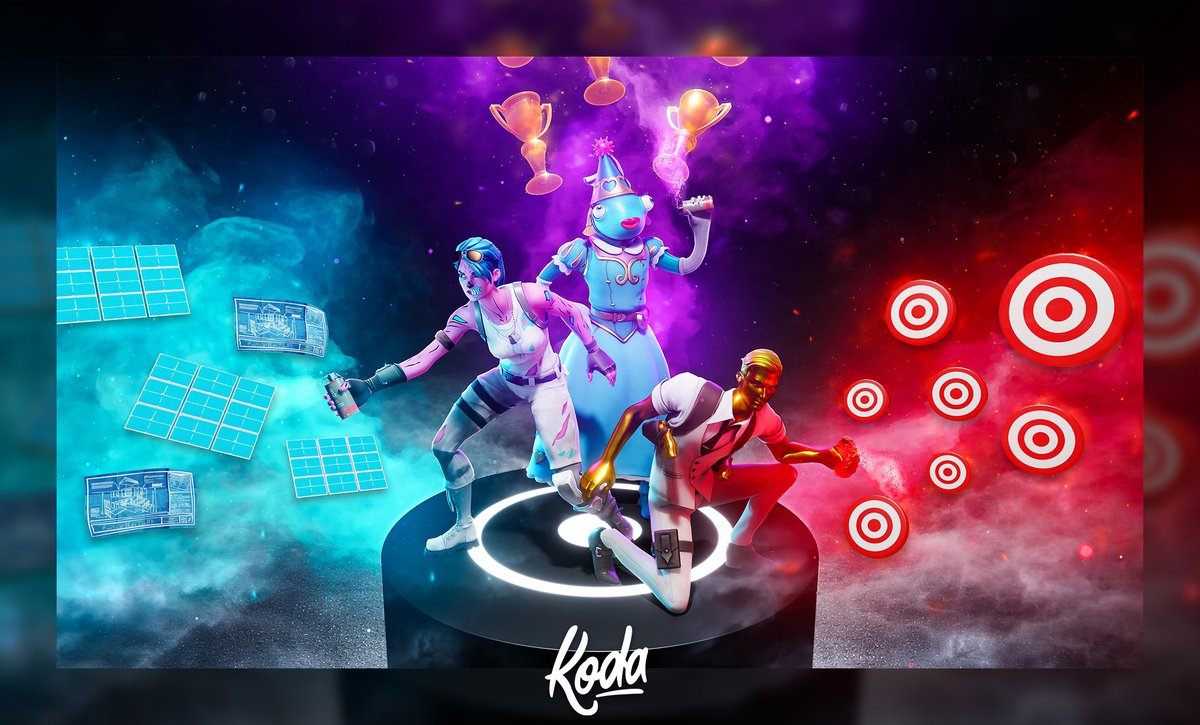 Kowdaaa's tweet photo. Recent Fortnite creative map thumbnail ✍️

Support is appreciated 💙💜❤️ https://t.co/eGn0YCnIwF