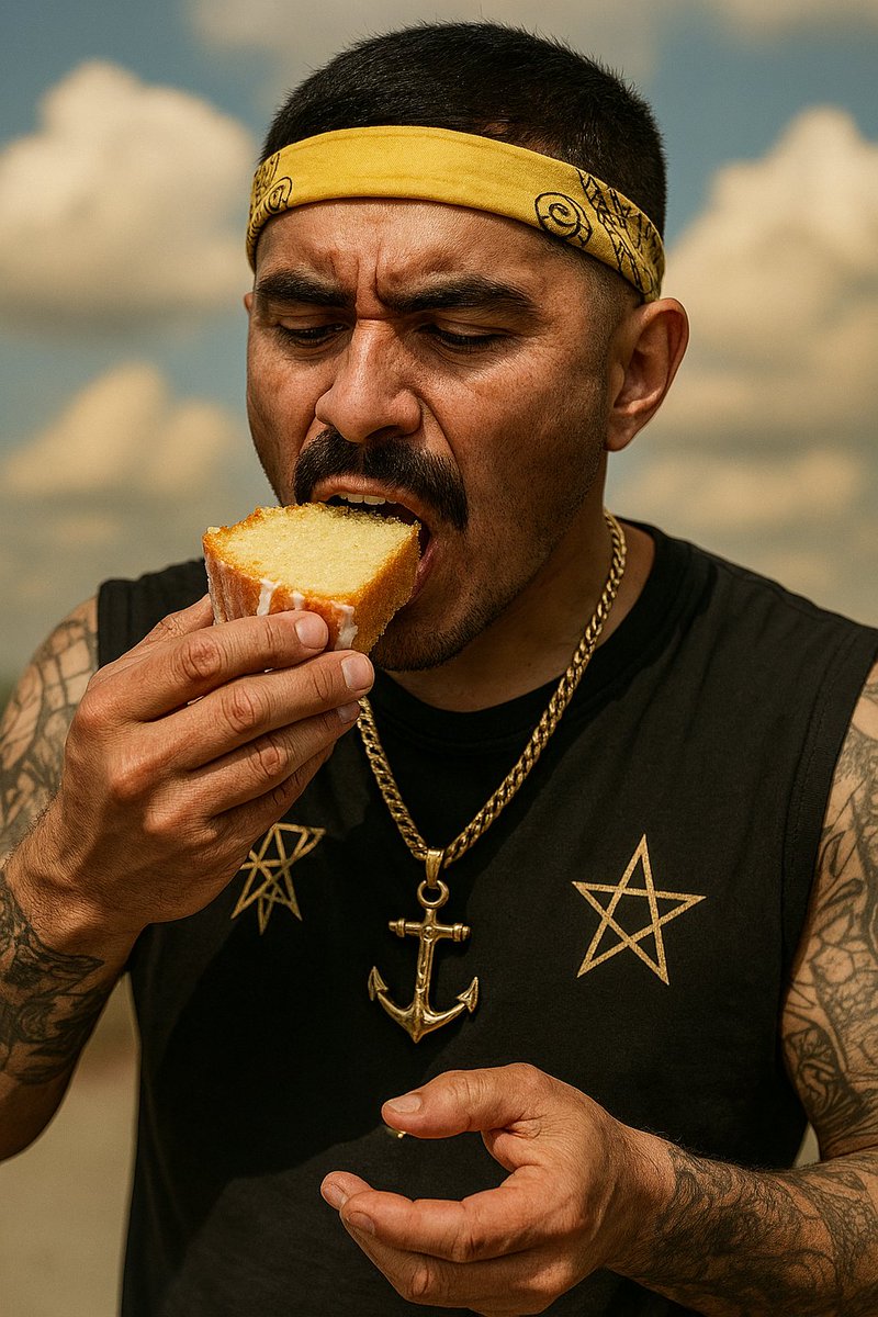 _Ph1lly's tweet photo. Speedy and his Lemon Pound Cake! https://t.co/2e6BM2Gt5l