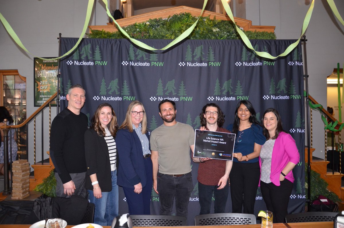 LifeScienceWA's tweet photo. Congrats to ResoScreen, recipient of the LSW Market Impact Award at the 2026 @NucleateHQ PNW Demo Day.🎉

Their readerless diagnostic testing platform for remote health monitoring won for its strong market impact, innovative science, patient-focused solution, &amp; early traction. https://t.co/kTnQ0TG5V7