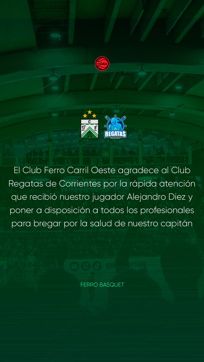 Ferro Carril Oeste Basquet tweet media