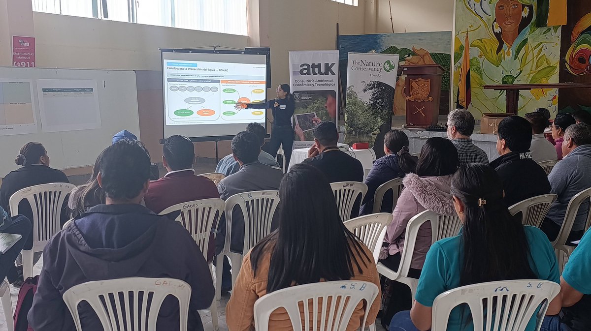 ATUK_ce's tweet photo. +40 personas (gobiernos locales, comunidades, instituciones públicas y privadas, usuarios de agua y sociedad civil) validaron hallazgos del #diagnóstico, identificaron vacíos y co-construyeron #criterios para un #modelo #financiero viable, legítimo y enraizado en el #territorio. https://t.co/SnYEP9buoM
