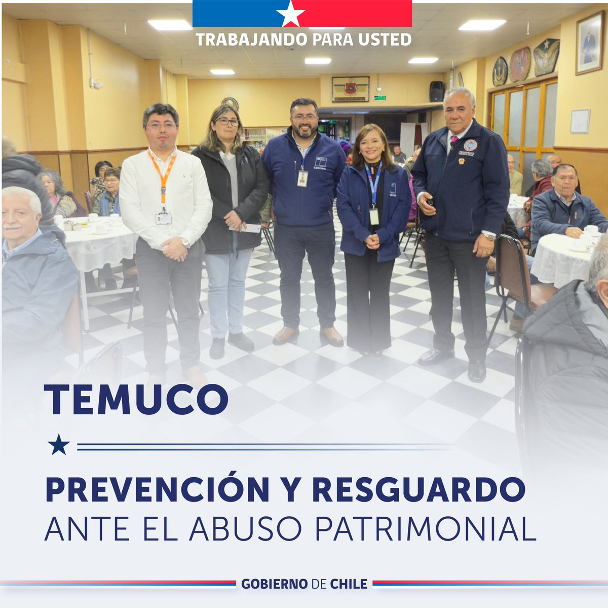 capredena's tweet photo. Estas distintas acciones buscan optimizar la atención, difundir beneficios y entregar herramientas de autocuidado a nuestros usuarios y sus familias.
@SENAMAGOB @RedLocaldeApoyosyCuidados @CesfamVioletaParra @PRODEMU  #envejecimientosaludable #autocuidado #saludmental https://t.co/fXnjQGIGBo