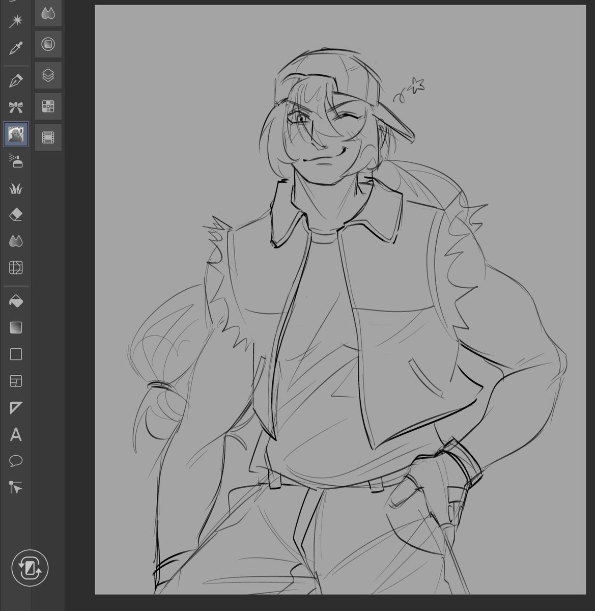 crowsyapping's tweet photo. another terry doodle I did https://t.co/P6ZpfDpRa3