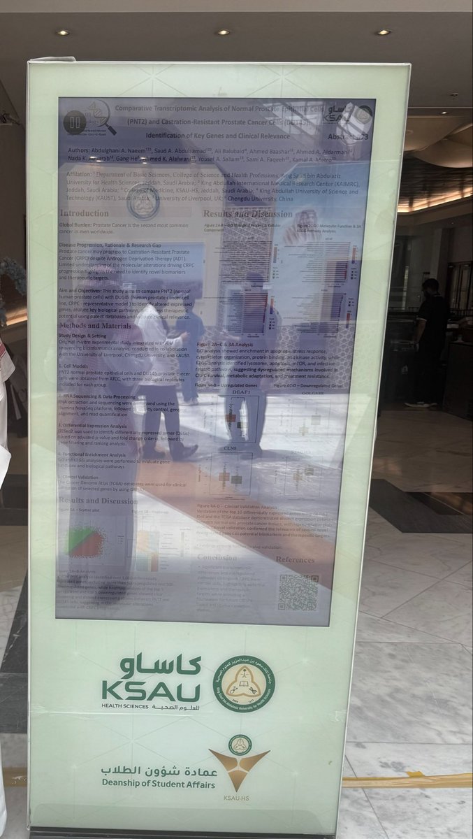 itq_a7's tweet photo. Proud to have presented our work and shared the results of our research journey in Riyadh 💚
#عقول_تبحث_لصحة_وطن https://t.co/7UwEnZVNod