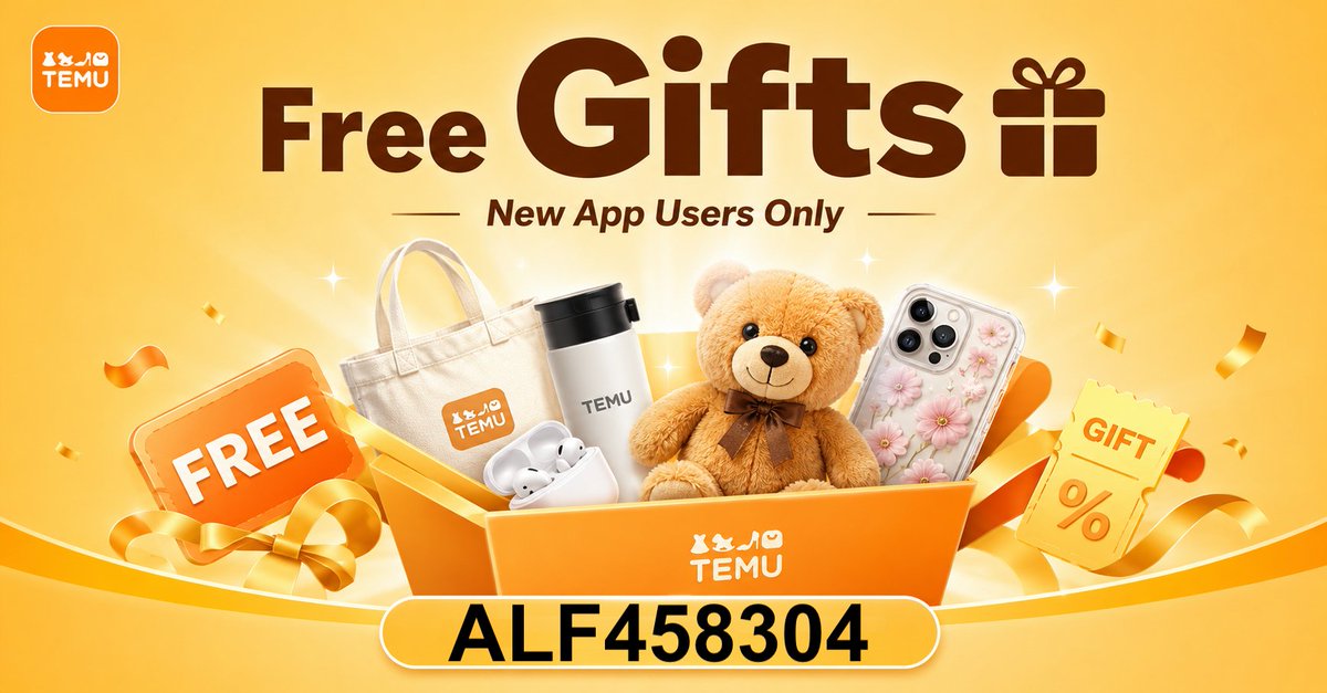 rematch_net's tweet photo. Temu Free Items ✨ ALF458304 
(🔎Search code in @shoptemu App) https://t.co/ms7rh2vueQ