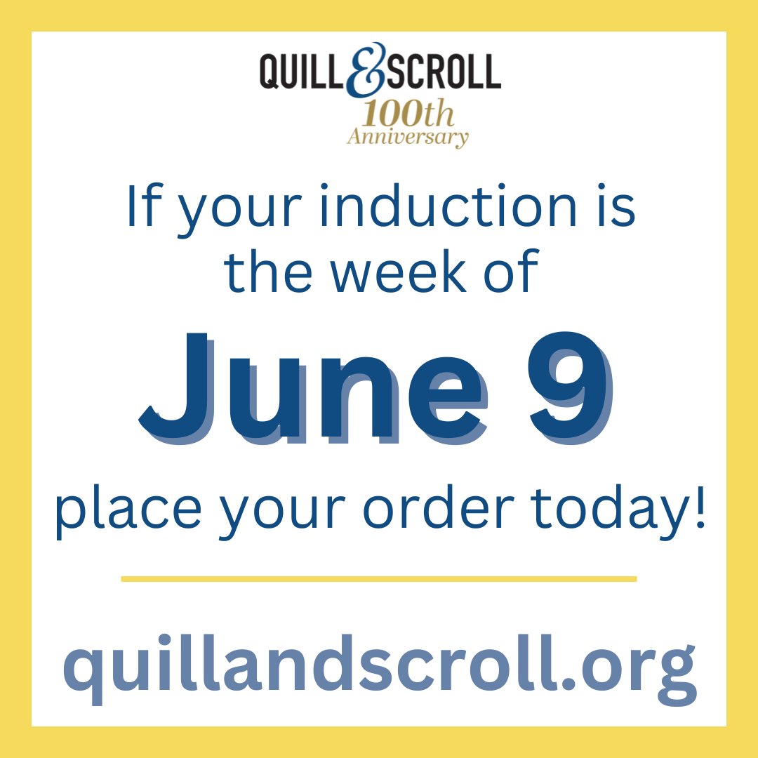 Quill and Scroll (@QuillandScroll) / Posts / X