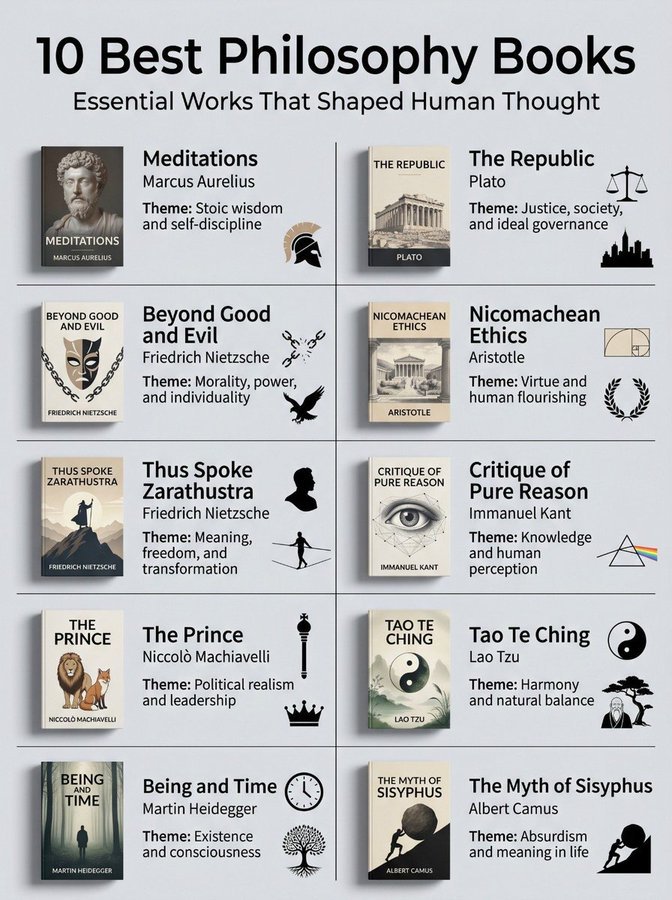 10 Best philosophy books