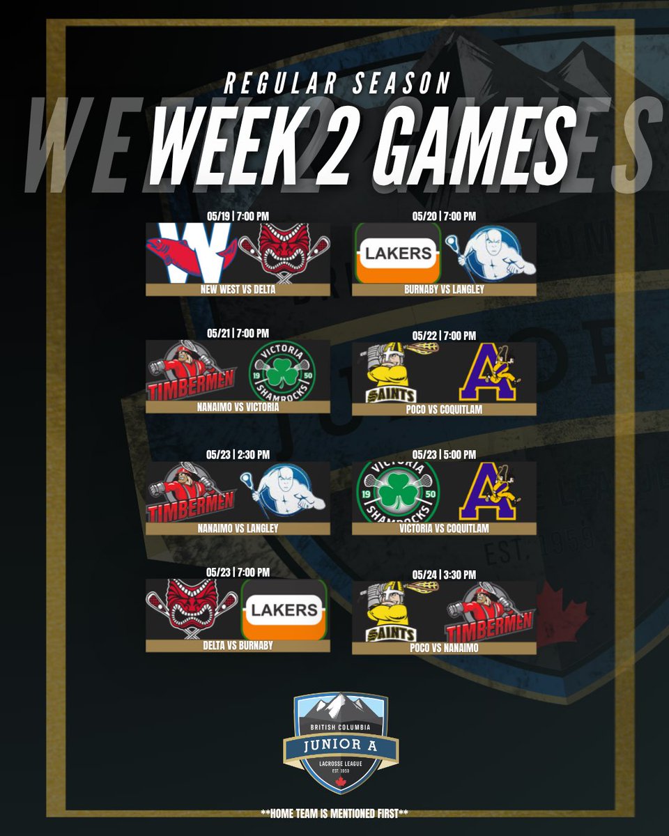 BCJALL's tweet photo. Week 2 starts tonight! https://t.co/fTzWSM0DUz