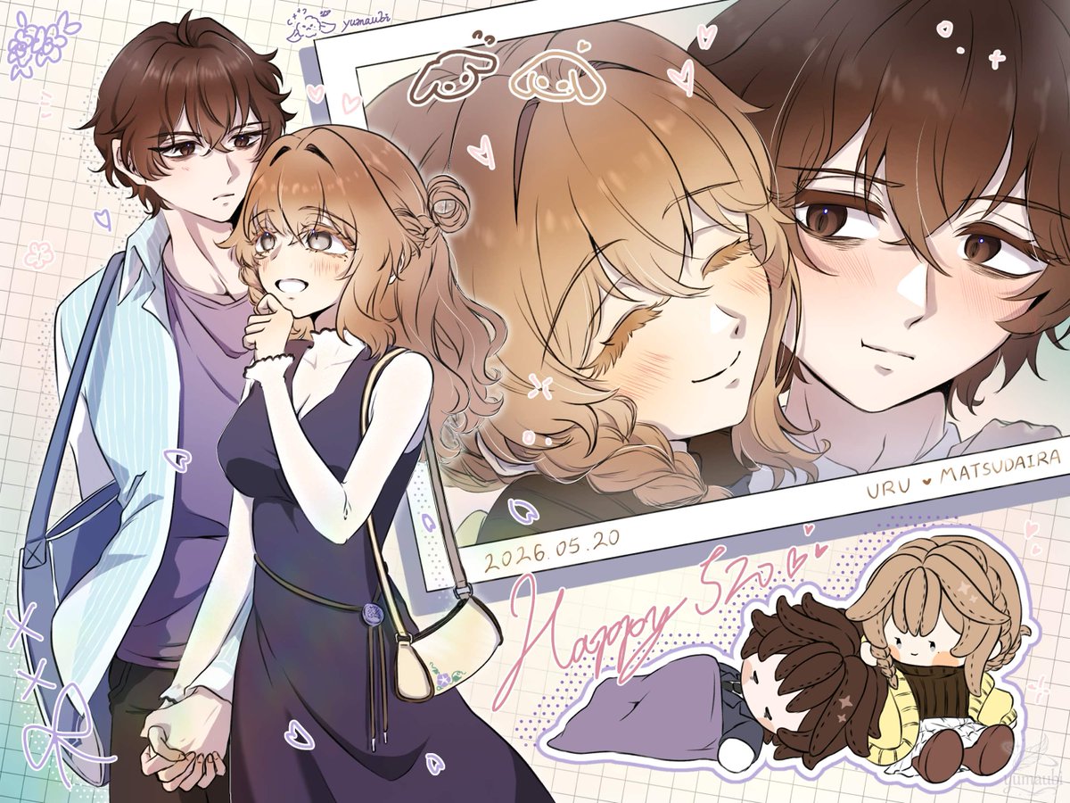 yumaubi's tweet photo. 520快樂💜💛
滿版好痛苦同時又好快樂😭✨💥
#YuhNote #羽繪筆記 #イラスト #drawings #520紀念日 https://t.co/iqIAWPjaUj
