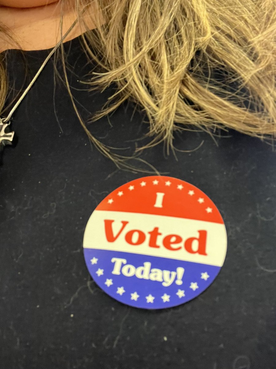 WingM0M's tweet photo. I Voted… Did You??? https://t.co/K3nhIxBt8O