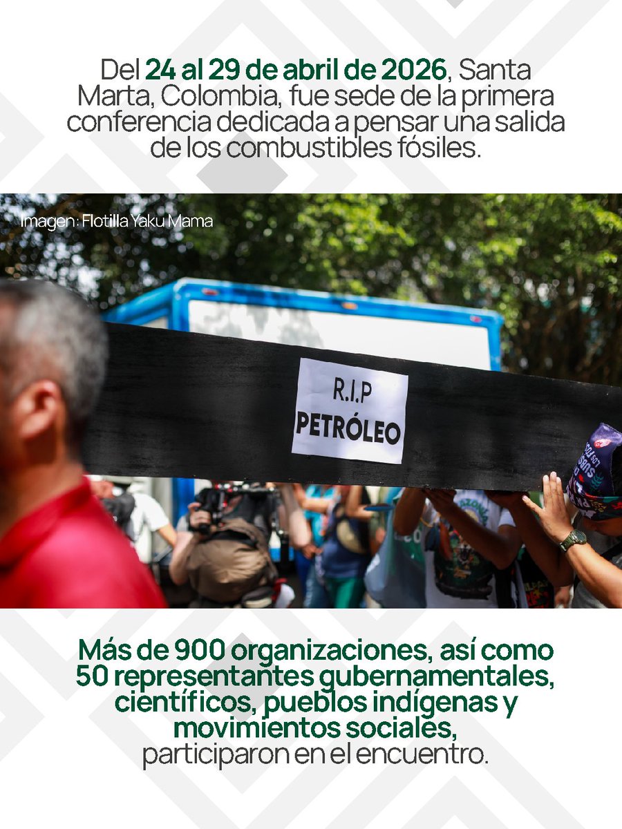 FospaOficial's tweet photo. Mientras el mundo habla de transición energética, Ecuador abre paso al fracking en la #Amazonía. Lo que se perfora en un lugar impacta a toda la región. En agosto de 2026, el XII #FOSPA llegará a Puyo #Ecuador.
Adoke Öme.
#JusticiaClimática #TerritoriosVivos #Amazonía https://t.co/b9KzrXzhYu