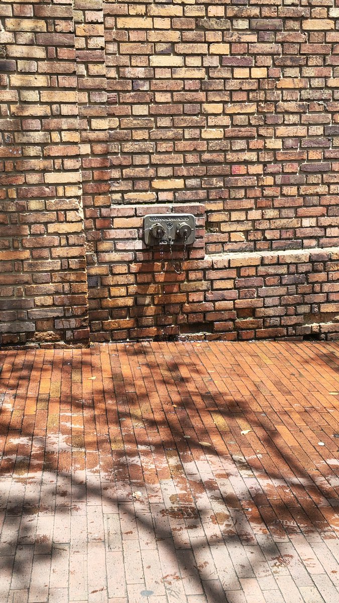 MephArenas's tweet photo. @Uniandes por favor revisen este punto de agua para conexión de bomberos (salida del W) para evitar despilfarro de agua https://t.co/tsrW2h5kpe