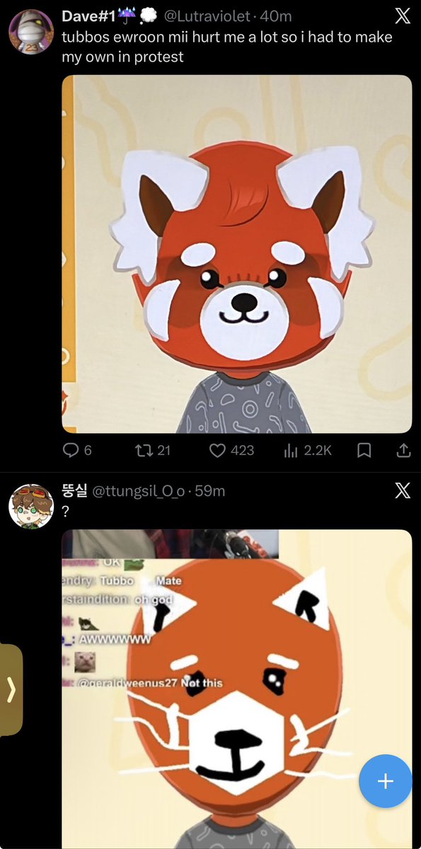 berriebo_'s tweet photo. @Lutraviolet Ok this is funny 😭 (yours is so cutesy) https://t.co/CXytUkrytJ