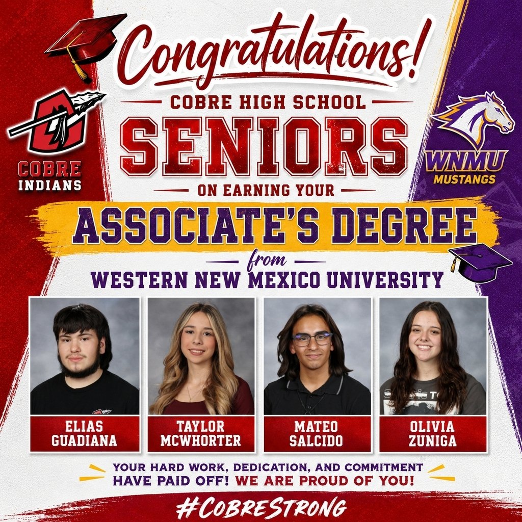 Cobre Smoke Signals - Cobre High School tweet media