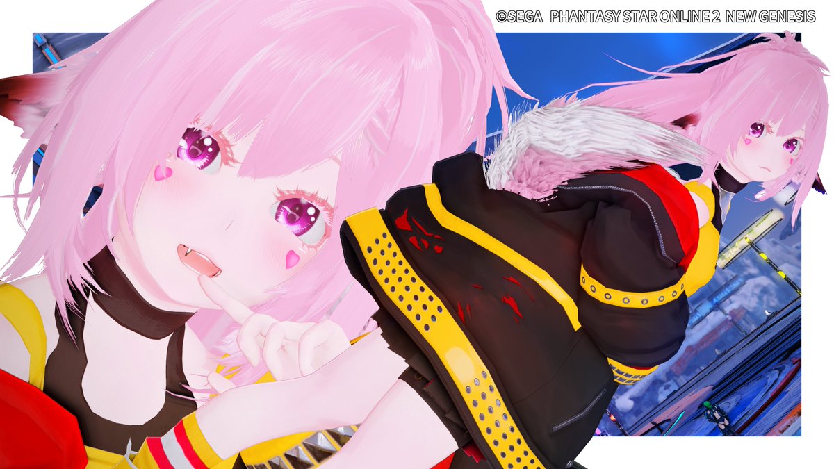 M1kag3_7ouka's tweet photo. #PSO2NGS_SS  #メンテの日なのでssを貼る
ꔛ クールで可愛く！ ᐡ⸝⸝> ̫ <⸝⸝ᐡ ⛓✨ 
パンツスタイル大好きわんこ🐶🖤
 ˗ˏˋ アクティーヴァ (՞っ ̫ _՞)ᐝ ˎˊ˗ https://t.co/w2GDTaQYn1